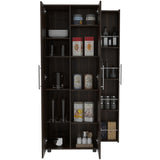 Alacena San Lorenzo Habano 62 cm con Dos Puertas y un Cajón Lateral - Muebles Organizadores | Bylmo