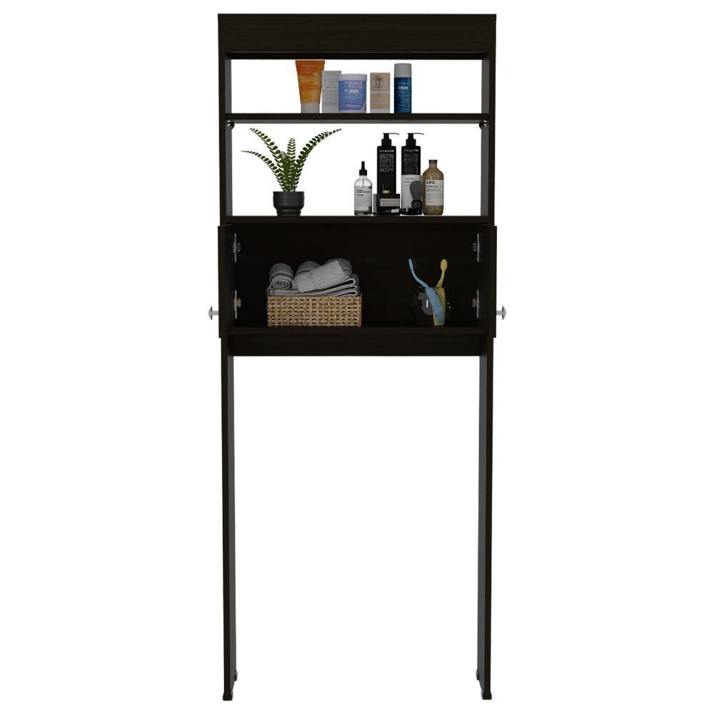 Mueble Rivera Wengue 62 cm con Dos Puertas y Entrepaños