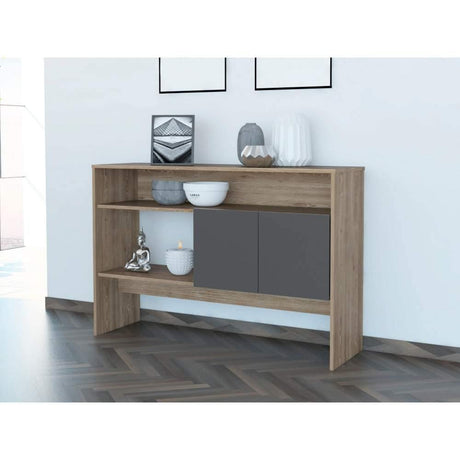 Arrimo Classic Miel y Plomo 120 cm con Dos Puertas - Bifes | Bylmo
