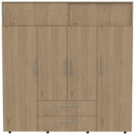 Closet Luque Rovere 200x204cm con 3 Cajones con 3 Entrepaños - Closets | Bylmo