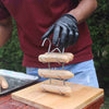 Accesorio para Barril Rectangular Arqueado Blackburn Plateado 8 cm para Chorizo