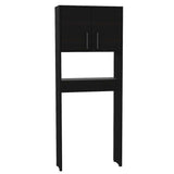 Ahorrador de Espacio para Baño Barcelona Wengue 63x160cm sin Cajones y con Un Entrepaño