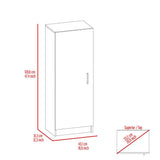 Alacena Balleria Plus Blanco 43 cm con Una Puerta - Muebles Organizadores | Bylmo
