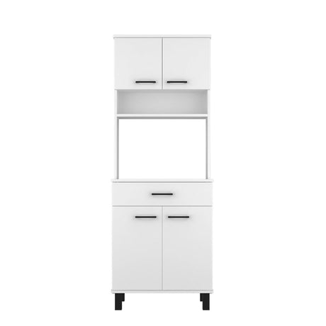 Alacena Buffet Blanco 58 cm con Almacenamiento - Alacenas y Muebles Microondas | Bylmo