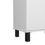 Alacena Buffet Blanco 58 cm con Almacenamiento - Alacenas y Muebles Microondas | Bylmo