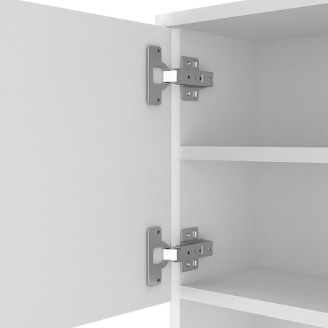 Alacena Buffet Blanco 58 cm con Almacenamiento - Alacenas y Muebles Microondas | Bylmo