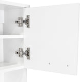 Alacena Della Plus Blanco 60x169cm con Un Entrepaño y con Cuatro Puertas - Alacenas y Muebles Microondas | Bylmo