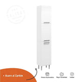 Alacena Sencilla Blanco 35 cm con Tres Puertas - Muebles Organizadores | Bylmo
