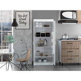 Alacena Varese Blanco 70 cm con Dos Puertas - Muebles Organizadores | Bylmo
