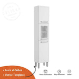 Alacena Evidence Blanco 40 cm Con Tres Puertas - Muebles Organizadores | Bylmo