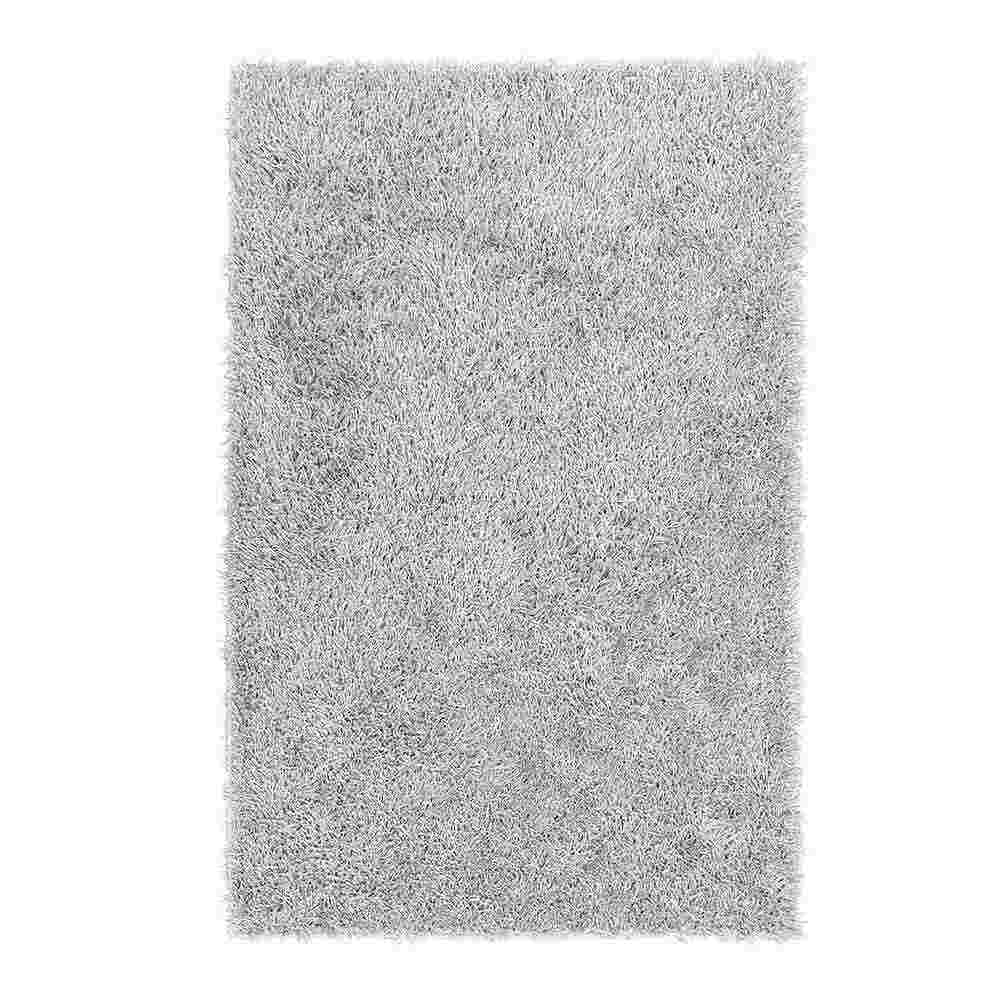 Alfombra Hawai 100 cm x 150 cm de Hogar Gris Claro Peludo - Tapetes y Alfombras | Bylmo