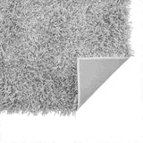 Alfombra Hawai 100 cm x 150 cm de Hogar Gris Claro Peludo - Tapetes y Alfombras | Bylmo