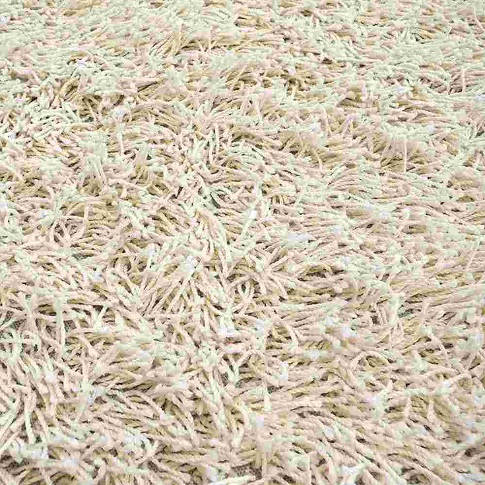 Alfombra Hawai 150 cm x 200 cm de Hogar Blanco Hueso Peludo - Tapetes y Alfombras | Bylmo