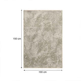 Alfombra Laurel 100 cm x 150 cm de Hogar Beige Peludo - Tapetes y Alfombras | Bylmo
