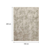 Alfombra Laurel 150 cm x 200 cm de Hogar Beige Peludo - Tapetes y Alfombras | Bylmo