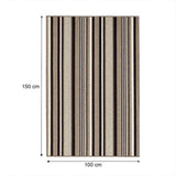 Alfombra Newark 100 cm x 150 cm de Habitación Orla con Lineas - Tapetes y Alfombras | Bylmo