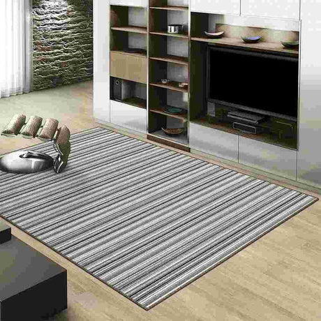 Alfombra Newark 150 cm x 200 cm de Habitación Arrecife con Lineas - Tapetes y Alfombras | Bylmo