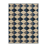 Alfombra Oregon 150 cm x 200 cm de Habitación Beige con Rombos - Tapetes y Alfombras | Bylmo