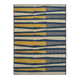 Alfombra Oregon 150 cm x 200 cm de Habitación Mostaza con Figuras - Tapetes y Alfombras | Bylmo