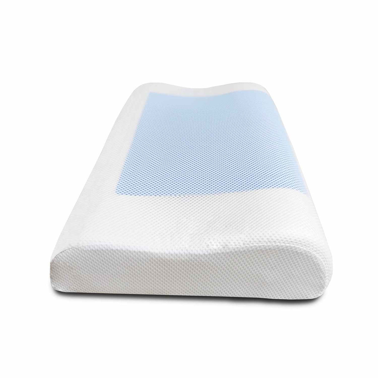 Almohada DreamOn Espuma viscoelástica Blanca 60 cm Ergonómica con Gel - Almohadas | Bylmo