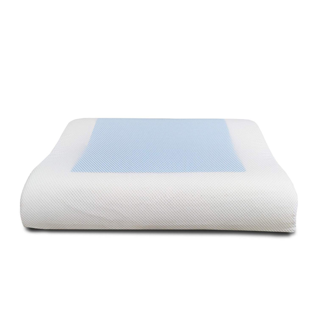 Almohada DreamOn Espuma viscoelástica Blanca 60 cm Ergonómica con Gel - Almohadas | Bylmo