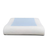 Almohada DreamOn Espuma viscoelástica Blanca 60 cm Ergonómica con Gel - Almohadas | Bylmo