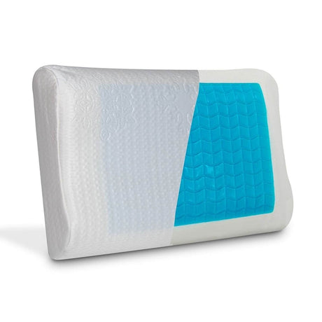 Almohada Luxu Fresh Espuma viscoelástica Blanco 40 cm con Gel Termosensible - Almohadas | Bylmo