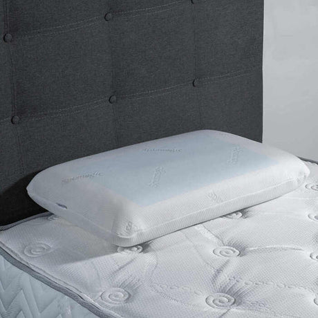Almohada Spumagic Classic Espuma viscoelástica Blanco 40 cm con Gel Termosensible - Almohadas | Bylmo