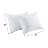 Almohada Plumas Sinteticas Blanco 70 cm Termosellada - Almohada | Bylmo