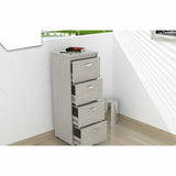 Archivador Chantilly 48x45cm con Cuatro Cajones - Archivadores | Bylmo