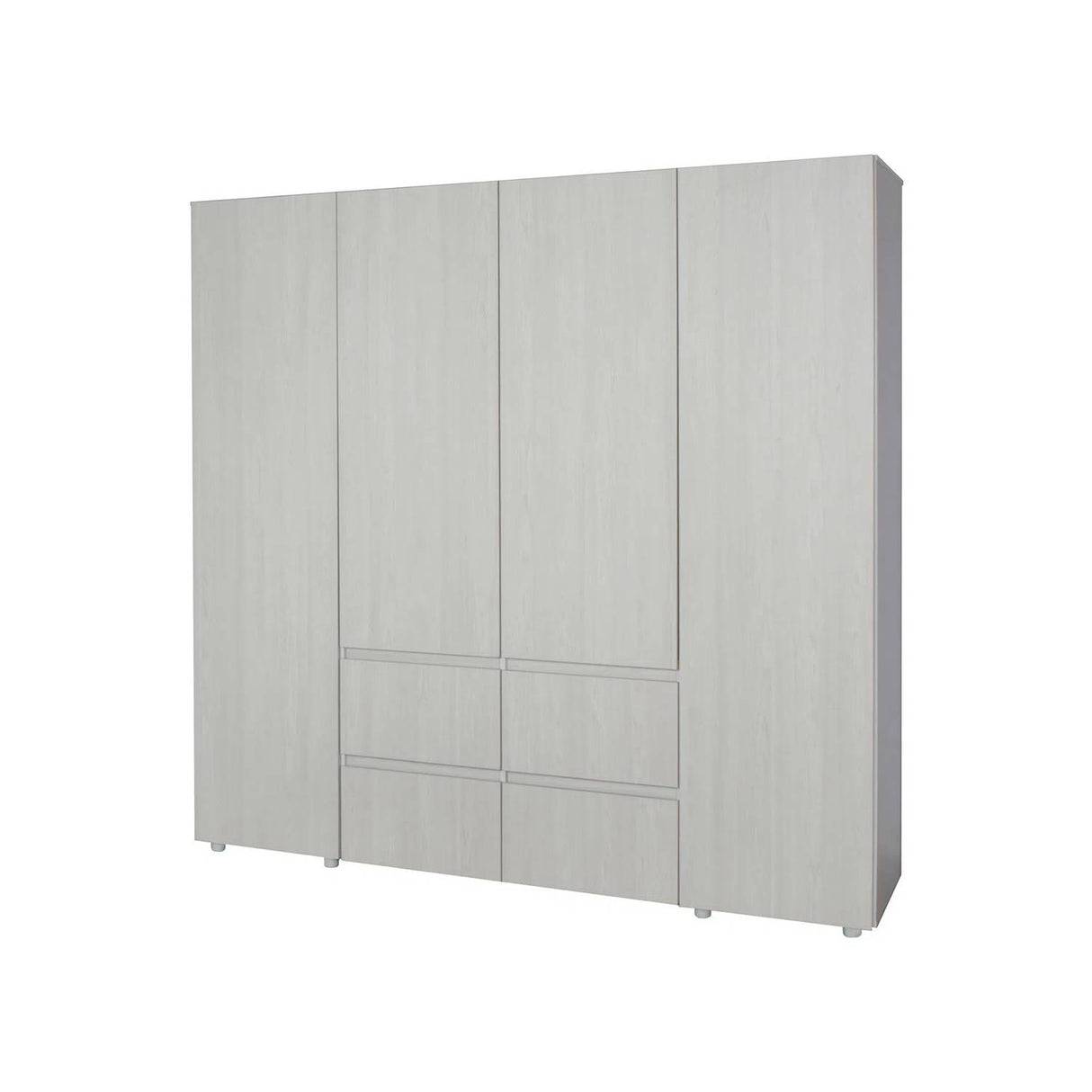 Closet Chanel Niebla 200x200.1cm con 4 Cajones con 5 Entrepaños - Closets | Bylmo