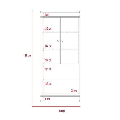 Closet Dreams Connect Duna 80 cm con Dos Puertas - Closets | Bylmo