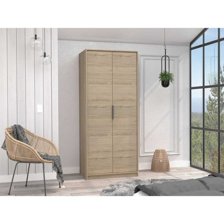 Closet Kaia Rovere 80x189cm sin Cajones con 2 Entrepaños - Closets | Bylmo