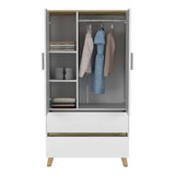 Closet Megan Blanco 80 cm con Dos Puertas y Dos Cajones - Closets | Bylmo