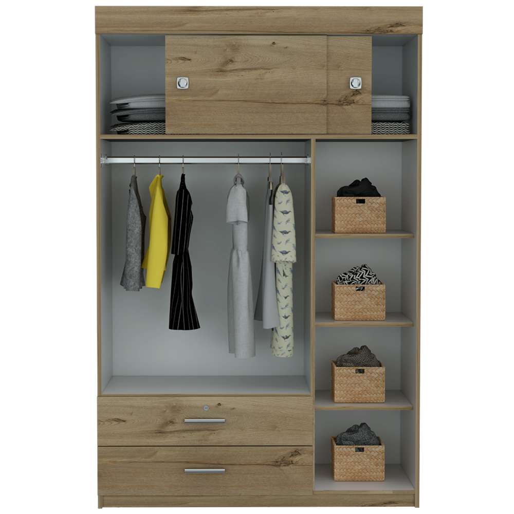 Closet Z Duna 120x187.5cm con 3 Cajones con 3 Entrepaños - Closets | Bylmo
