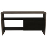 Arrimo Bellagio Siena y Wengue 120x80.7cm sin Cajones y con Tres Compartimientos - Bifes | Bylmo