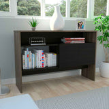 Arrimo Bellagio Siena y Wengue 120x80.7cm sin Cajones y con Tres Compartimientos - Bifes | Bylmo