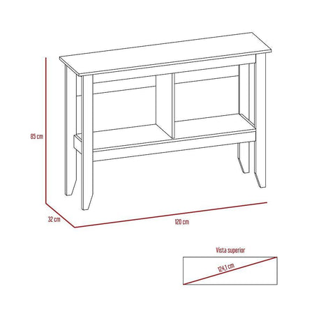 Arrimo Essential Coñac 120x85cm con Dos Compartimientos y con Patas - Bifes | Bylmo