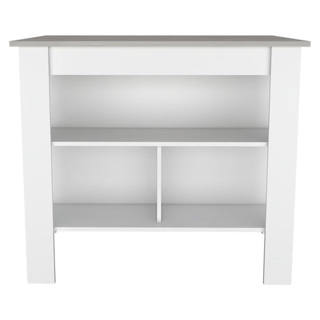 Mueble Cala Plus Blanco 103x90cm con Dos Entrepaños y Tres Compartimientos - Muebles Organizadores | Bylmo
