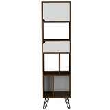 Biblioteca Palermo Gales 45 cm con Puertas y Entrepaños - Bibliotecas | Bylmo