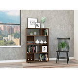 Biblioteca Indira Amaretto 80 cm con Entrepaños - Bibliotecas | Bylmo