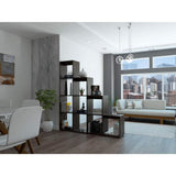 Biblioteca Escalera Beijing Amaretto 162 cm con Entrepaños - Bibliotecas | Bylmo