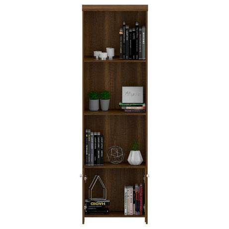 Biblioteca Lisa Caramelo 63 cm con Entrepaños y Puertas - Bibliotecas | Bylmo