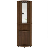 Bar Chicago Gales 45 cm con Espejo y Puertas de Vidrio - Bares | Bylmo