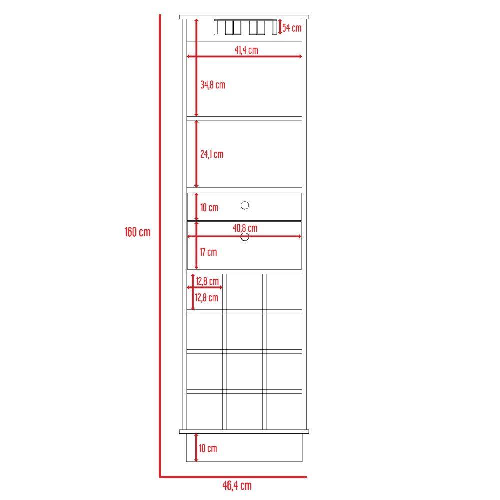 Bar Classic Gales 46 cm con Dos Cajones - Bares | Bylmo