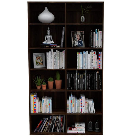 Biblioteca Ofice Habano 100x180cm con 1Dos Compartimientos - Bibliotecas | Bylmo