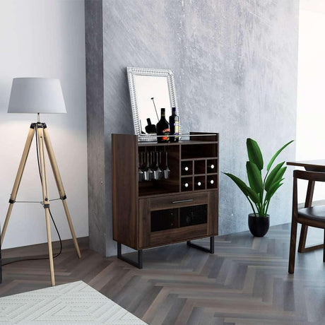 Bar Bulgaria Habano 78 cm con Una Puerta - Bares | Bylmo