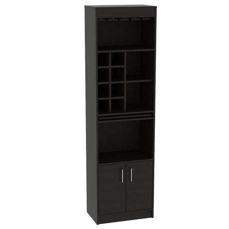 Bar Syrah Wengue 51x180cm con Un Cajón y sin Portabotellas - Bares | Bylmo