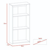 Biblioteca Kalo Duna 56x143cm con Tres Compartimientos - Bibliotecas | Bylmo