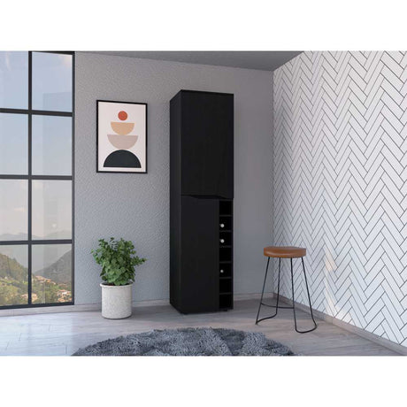 Bar Obregon Wengue 45 cm con Dos Puertas - Bares | Bylmo